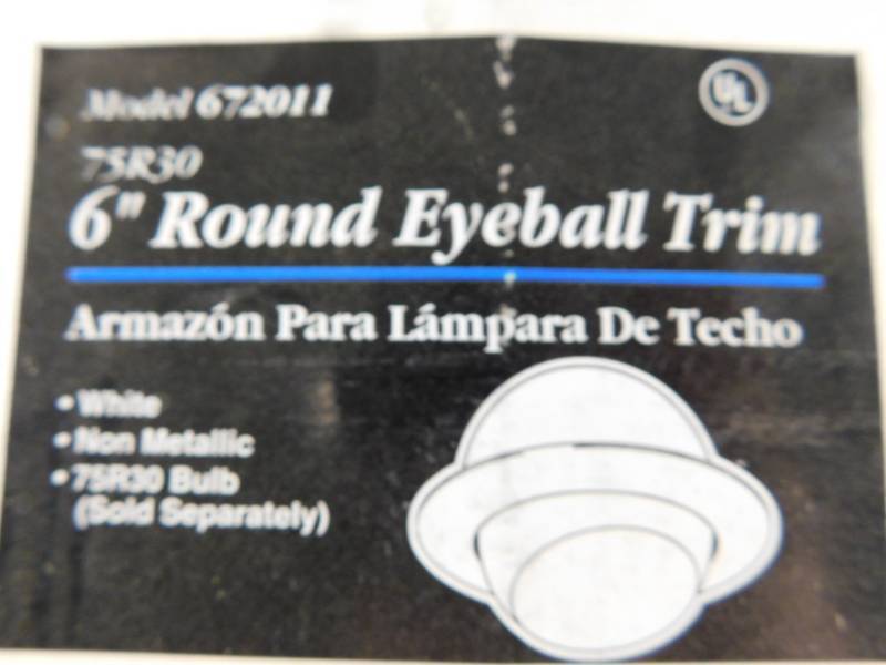 lot 5028 image: Lot of 6 Round Eyeball Trim