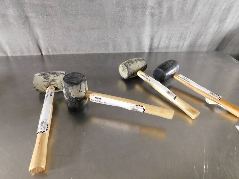 lot 4902 image: Lot of Legend Rubber Mallets
