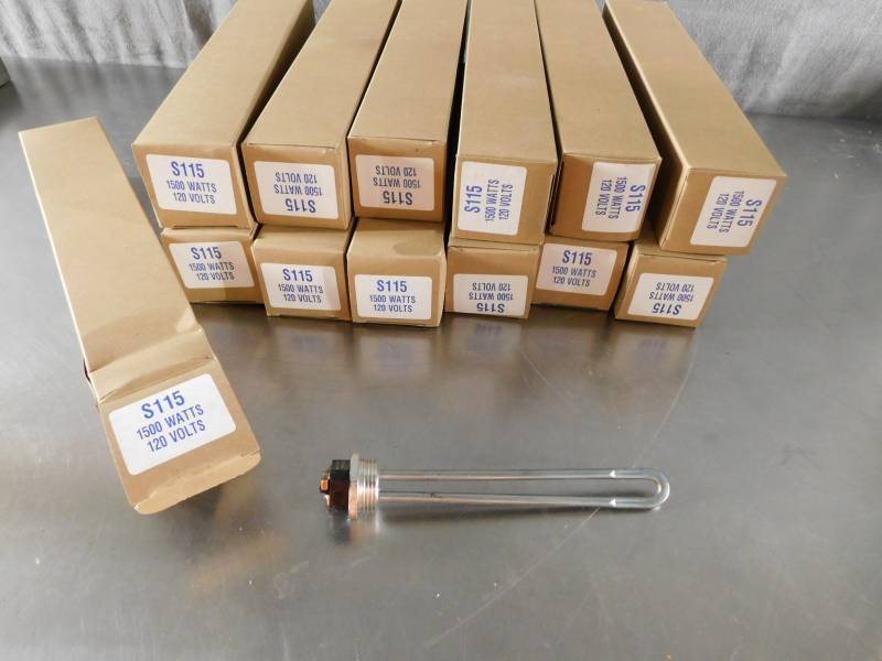 lot 4921 image: Lot of 1500watt 120 volt Heating Elements