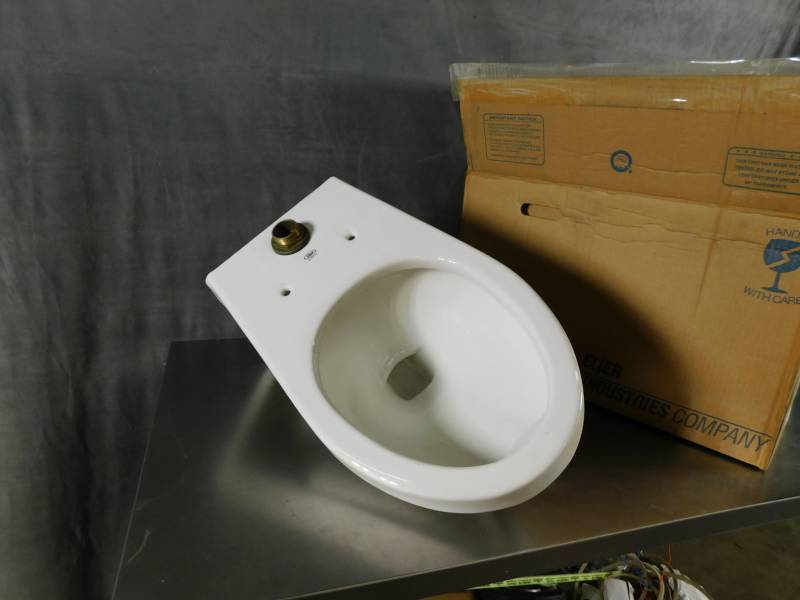 lot 4860 image: ELJER 111-2105-00 WALL HUNG TOILET (WHITE)