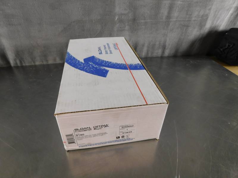 lot 4952 image: Sloan Optima Exposed Battery Operated Sensor For Urinal