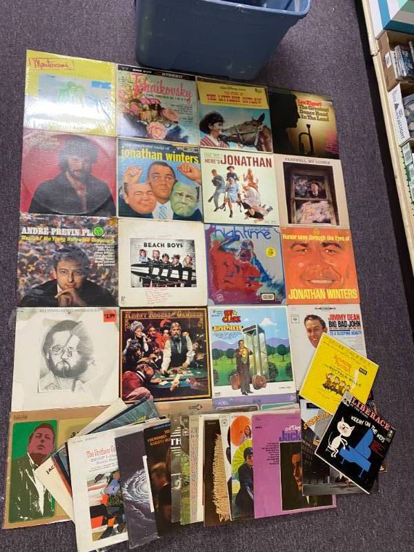 Custom Framing Western Decor Prints, Foreign Coins, Vinyl Records