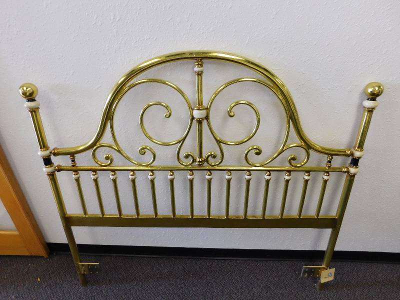 lot 8297 image: Heavy Headboard for a Bed.