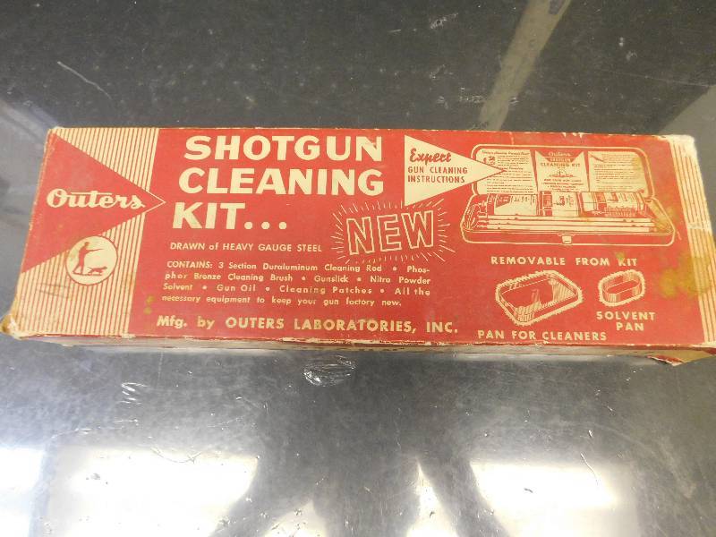 lot 8013 image: Outers Brand Shotgun Cleaning Kit. (See Images for Details)