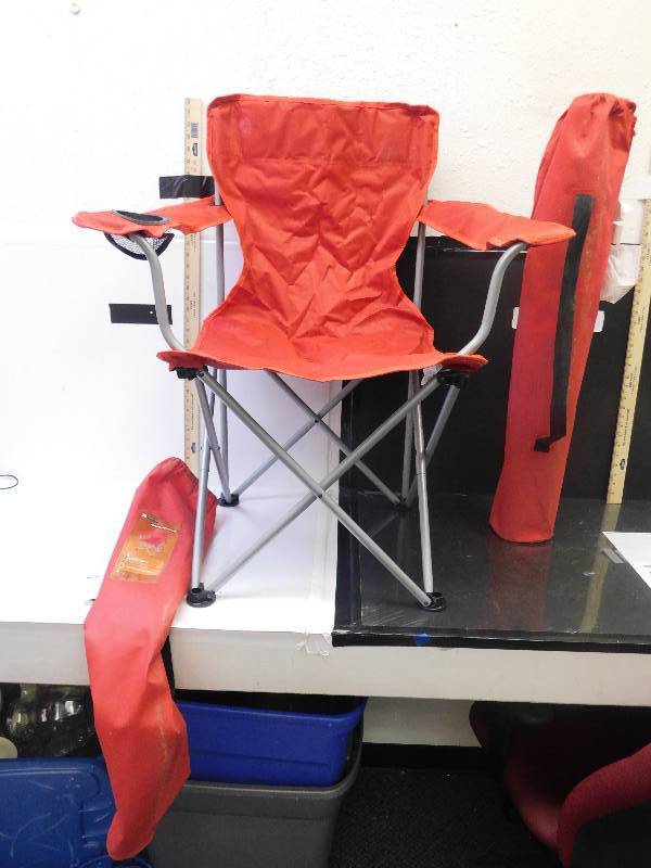 lot 8045 image: 2 Ozark Trail Braind Deluze Armchairs.