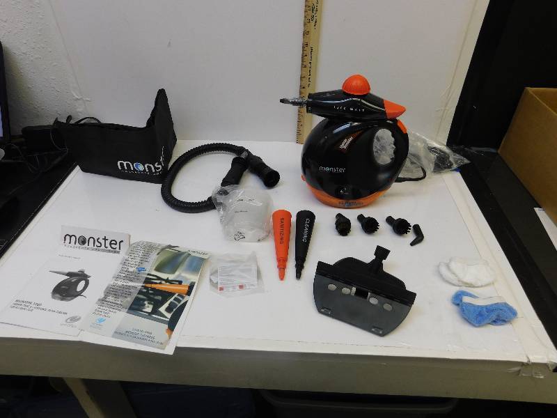 lot 8055 image: Monster 1200 Disinfecting & Sanitizing Steam Cleaner