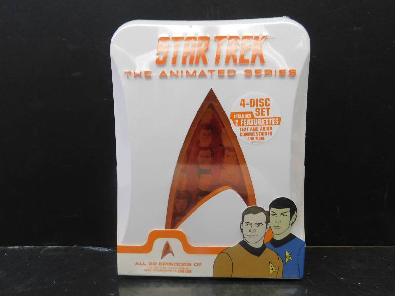 lot 8058 image: Star Trek the Animated Series DVD Disc Set.