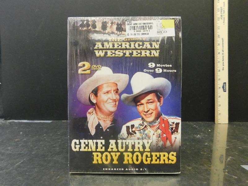 lot 8060 image: The Great American Mestern. Gene Autry & Roy Rogers  2 Dvds - 9 Hours of Movies.