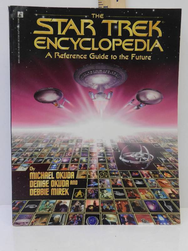 lot 8086 image: The Star Trek Encyclopedia, A Reference Guide to the Future.
