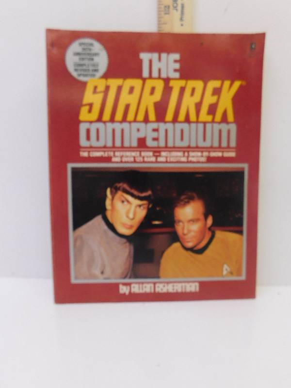 lot 8088 image: The Star Trek Compendium, The Complete Reference Book.