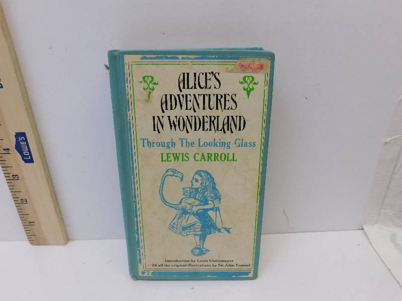 lot 8185 image: Alices Adventures in Wonderland  Through the Looking Glass. Antique Book Published 1962