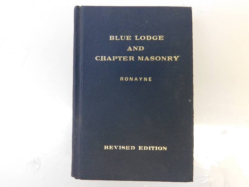 lot 8194 image: Blue Lodge and Chapter Masonry (Revised Edition). Published 1976