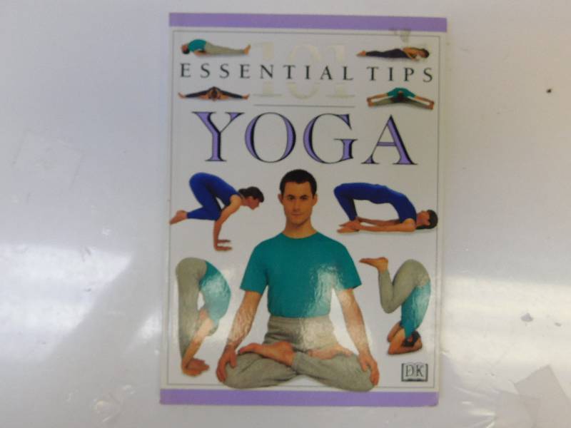lot 8215 image: 101 Essential Yoga Tips. Modern paperback Book.