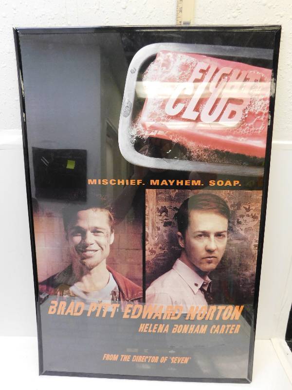 lot 8229 image: Fight Club Poster.