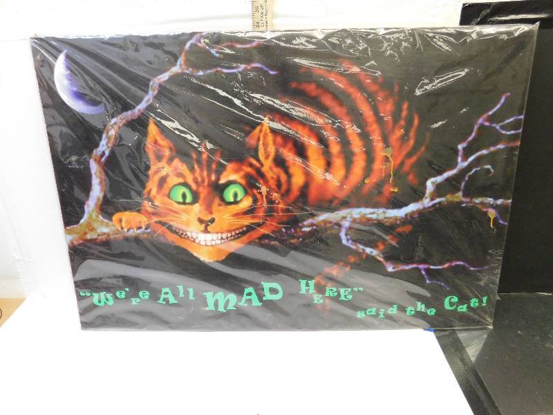 lot 8231 image: Cheshire Cat Poster.