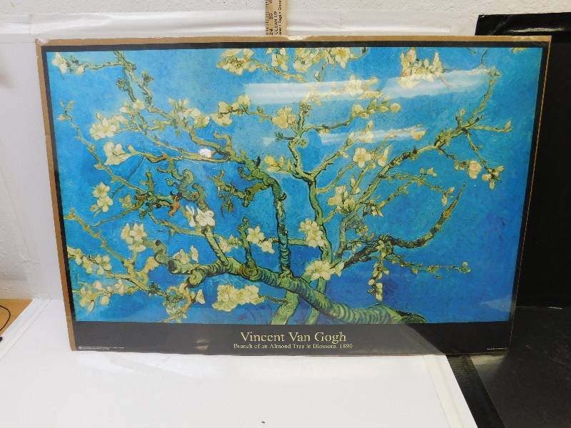 lot 8236 image: Walnut Tree in Bloom Poster.