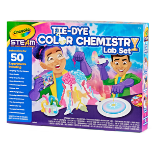 lot 426 image: Crayola Tie Dye Color Chemistry Set for Kids Educational Toy Holiday Gifts Beginner Unisex Child