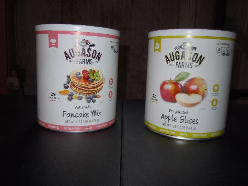 lot 689 image: Pair of Augson 25yr Prepper Food Cans