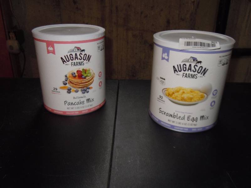 lot 701 image: Pair of Augson 25yr Prepper Food Cans