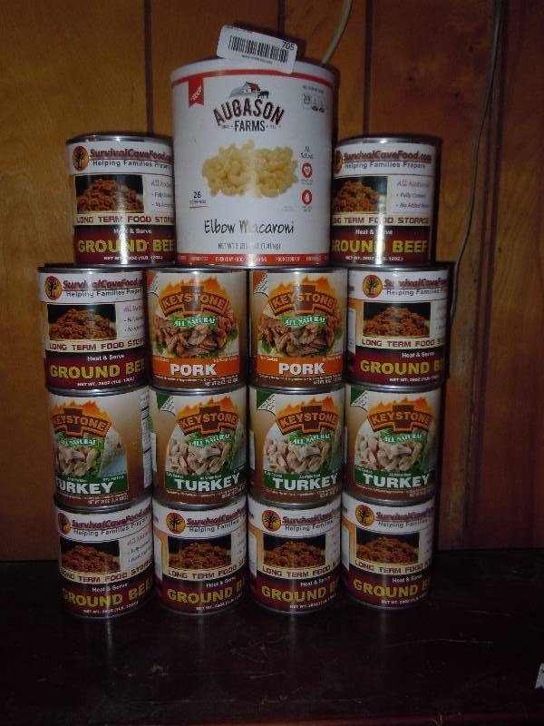 lot 705 image: Prepper Meat Lot Beef, Turkey and Pork Plus more