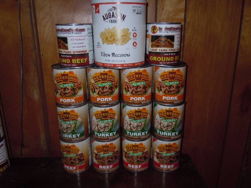 lot 706 image: Prepper Meat Lot Beef, Turkey and Pork Plus more