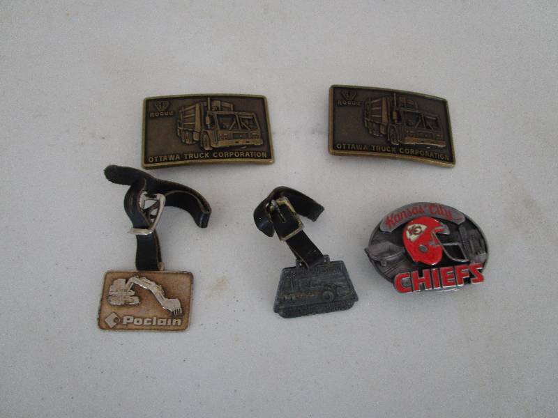 lot 759 image: Belt Buckles and more