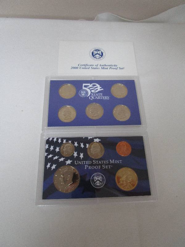 lot 661 image: 2000 United States Mint Proof Set