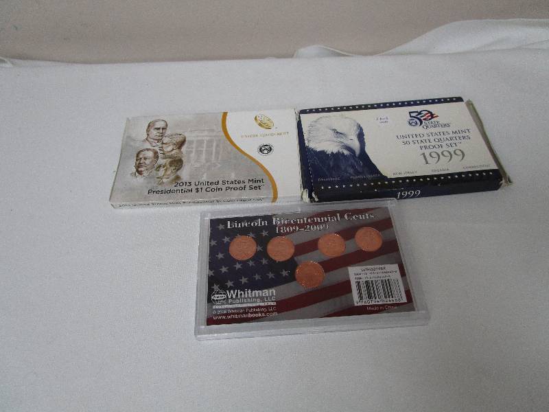 lot 676 image: Random Mint Coins Lot