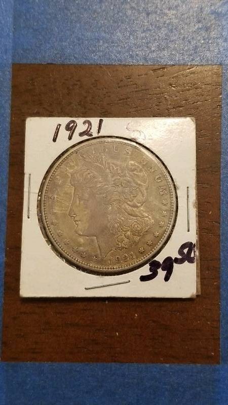 lot 71 image: 1921 Morgan Silver Dollar