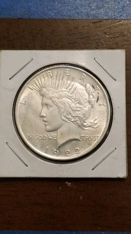 lot 73 image: 1922 Morgan Silver Dollar