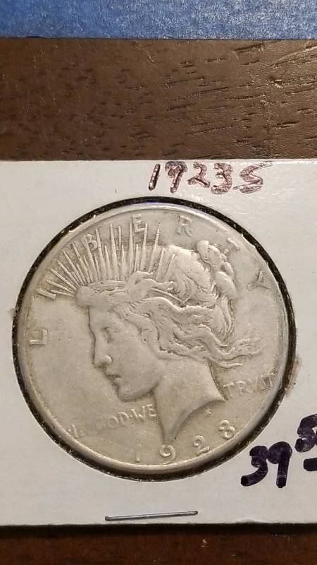 lot 77 image: 1923-S Morgan Silver Dollar