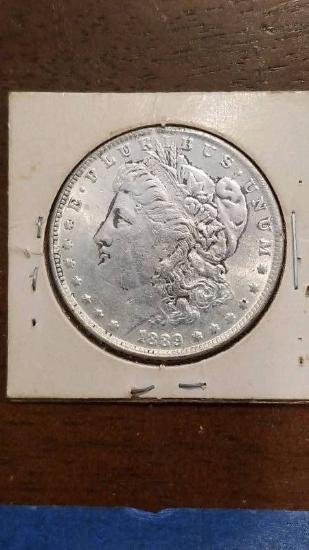 lot 798 image: 1889 Morgan Silver Dollar