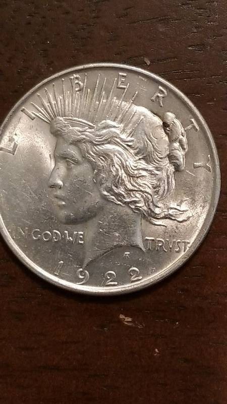 lot 539 image: 1922 Morgan Silver Dollar