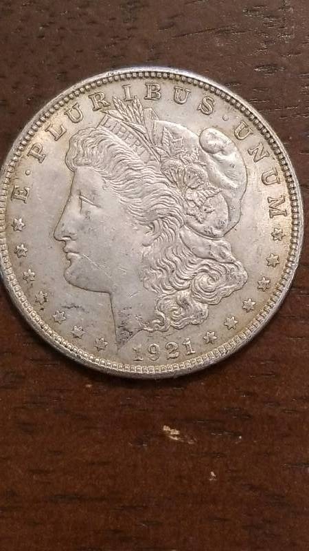 lot 541 image: 1921 Morgan Silver Dollar