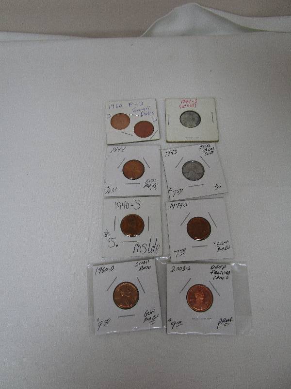 lot 1750 image: Lot of Random Coins