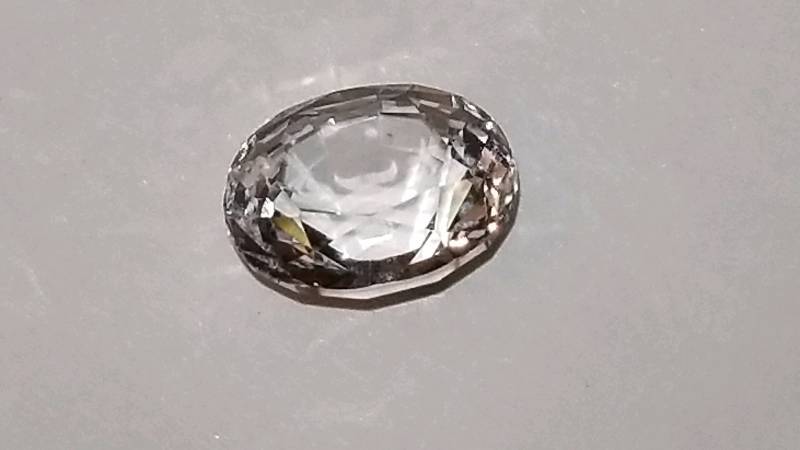 lot 558 image: 7.35ct White Sapphire