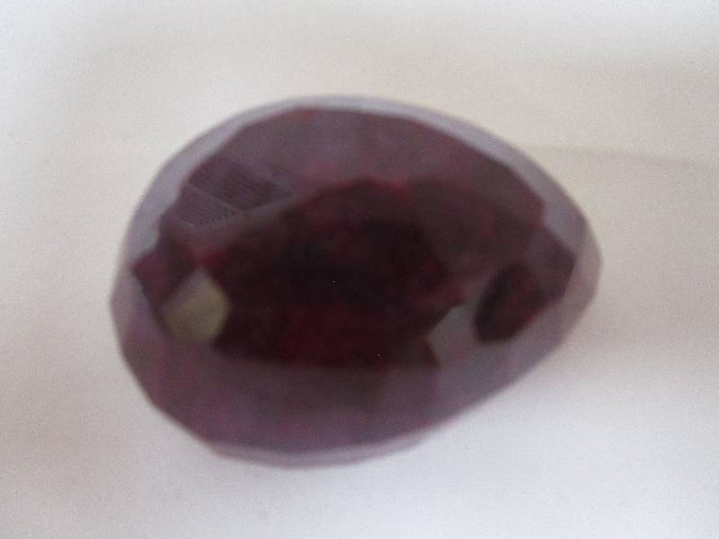 lot 872 image: Huge Uncut Ruby Natural Gemstone