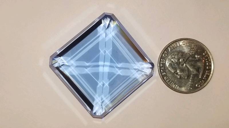 lot 595 image: All Natural Faceted Precious Gemstone