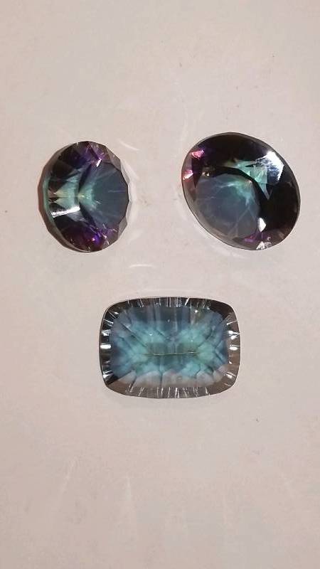 lot 614 image: Loose Lot of All Natural Faceted Precious Gemstone