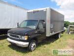 lot 1002 image: 2001 Ford E-450 Super Duty Van, VIN # 1FDXE45F21HA72157