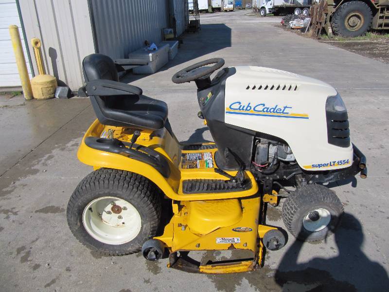 Cub Cadet Riding Mower LT 1554 | Heavy Equipment & Repo Vehicle Auction ...