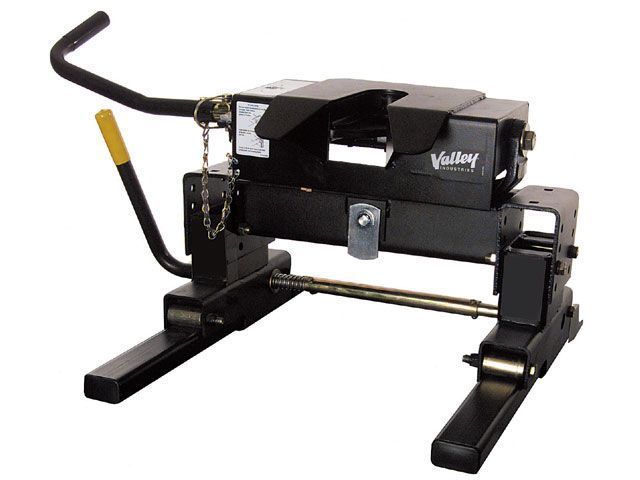 lot 985 image: Valley 16K 5th wheel Head with Yoke. (NEW IN BOXES)