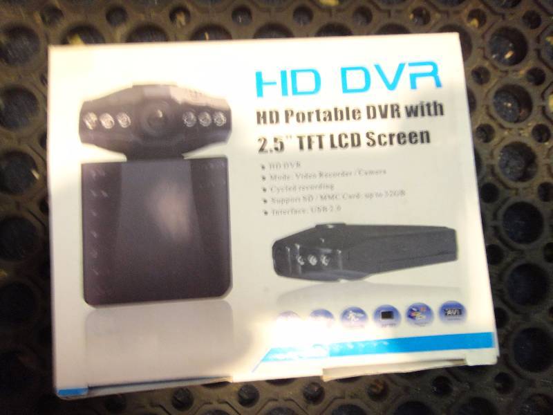 lot 355 image: HD Portable DVR with 2.5 Screen