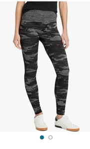lot 33082 image: Leggings Seamless High Waisted Black Camo Womens LXL (Retail $18.00)