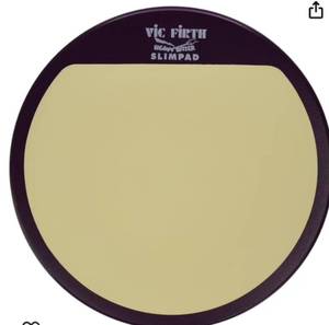 lot 33099 image: Vic Firth Heavy Hitter Slim Pad Practice Drum Pad (Retail $45.80)