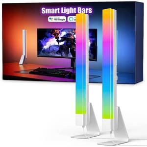 lot 1874 image: upHere Light Smart LED Light Bar,RGB Smart LED Lamp with Dynamic Modes and Music Sync Modes, TV LED Backlight,Ambient Lighting for Gaming,Movie,PC,TV,Room Decoration,White,ST2 (Not Support 5G WiFi)