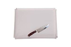 lot 1881 image: Kosmos Q Disposable Cutting Boards - 30pk Bulk Flexible Paper Cutting Boards for Meat, Chicken & Fish - Folding Kitchen Cutting Board Mats (18x24)
