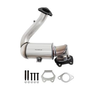 lot 1894 image: PULCHERFLOW Rear Catalytic Converter Compatible with 2015 2016 2017 Chrysler 200 3.6L V6, 2014-2018 Jeep Cherokee 3.2L V6 Catalytic Convertor High Performance (EPA Compliant)