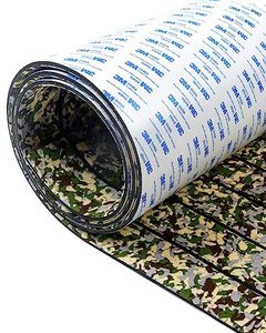 lot 1903 image: OCEANBROAD 3M Self-Adhesive 96x36 EVA Foam Camouflage Marine Boat Flooring Sheet Non-Slip Mat Camo Boat Decking for MotorBoats Pontoon Yacht Helm Pad Jon Boat Floor, Camouflage Jungle