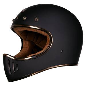lot 1915 image: ROYAL M141 Full face Motorcycle Helmet - DOT Approved - Unisex, Classic, Elegant Design (Matte Black, M)